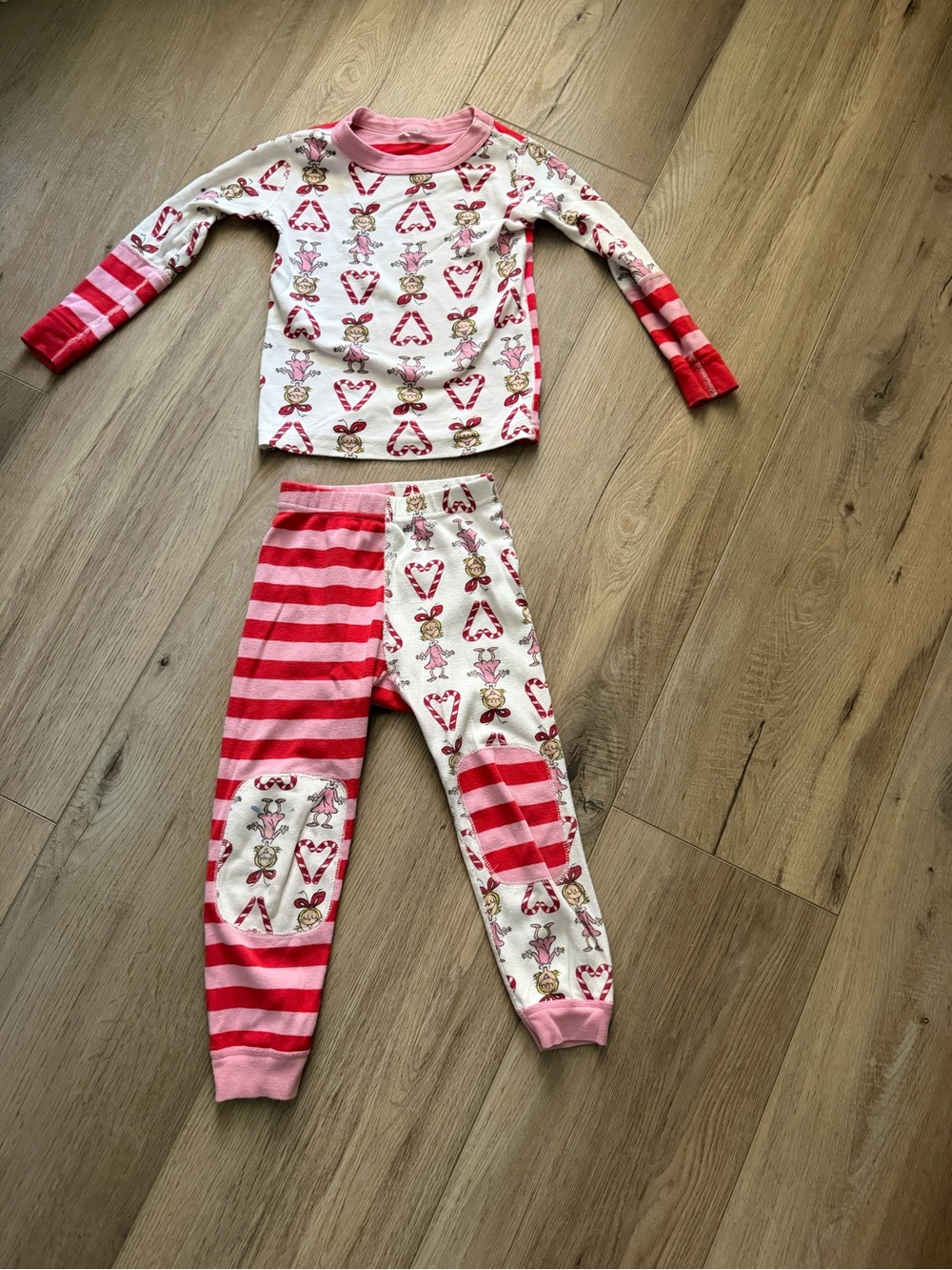 Hanna andersson cindy lou who pajamas size 4